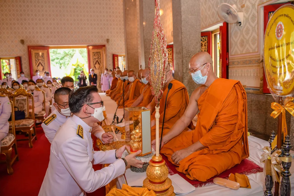 631030 23 พิธีถวายผ้าพระกฐินพระราชทาน ประจำปี 2563