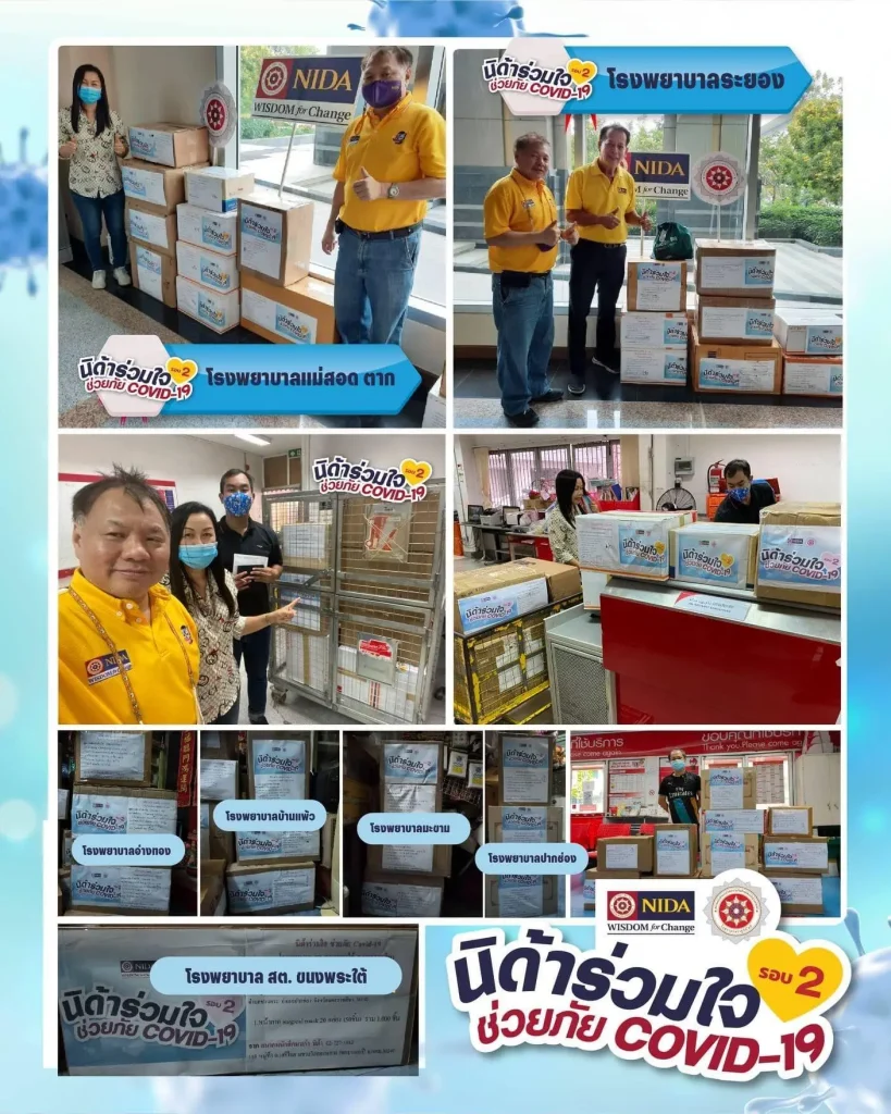 640126 นิด้าร่วมใจ ช่วยภัย COVID-19 รอบ 2