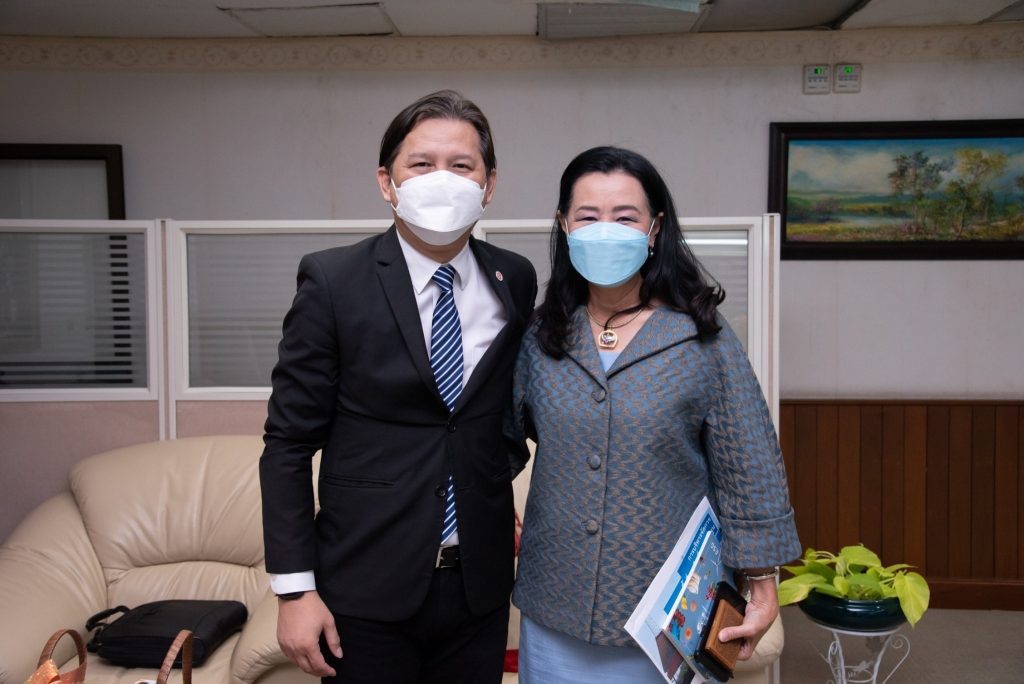 เข้าพบและสวัสดีปีใหม่ กรมประชาสัมพันธ์