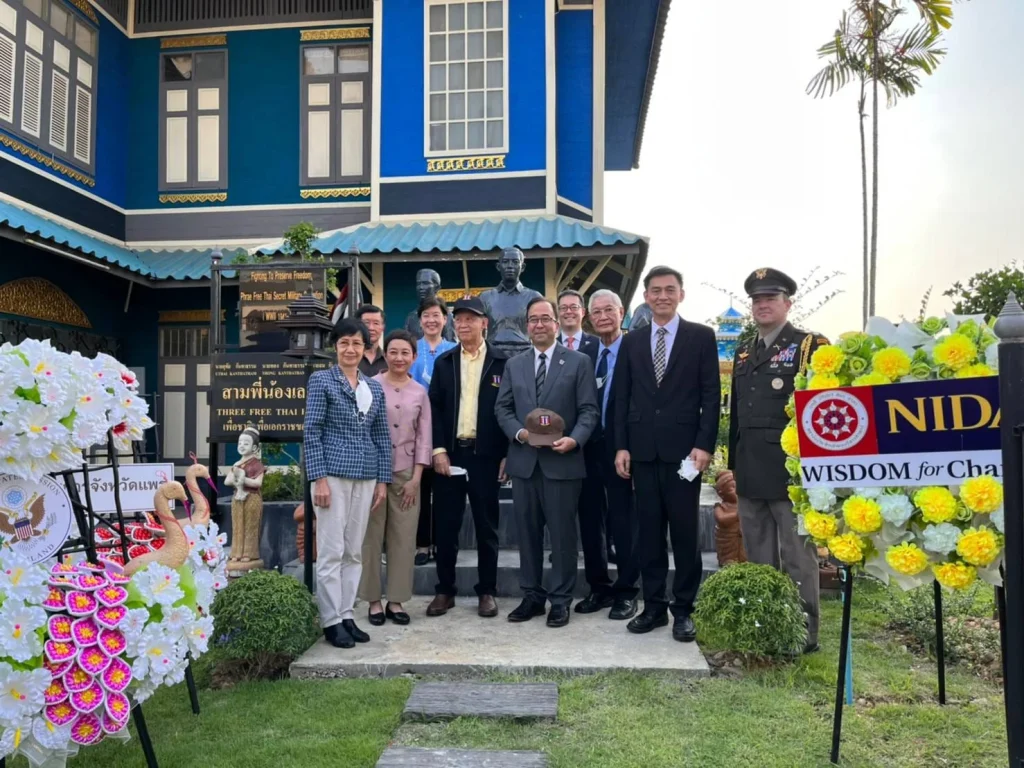 650331thai 04 NIDA ร่วมงานวันเทิดเกียรติเสรีไทย ณ จังหวัดแพร่