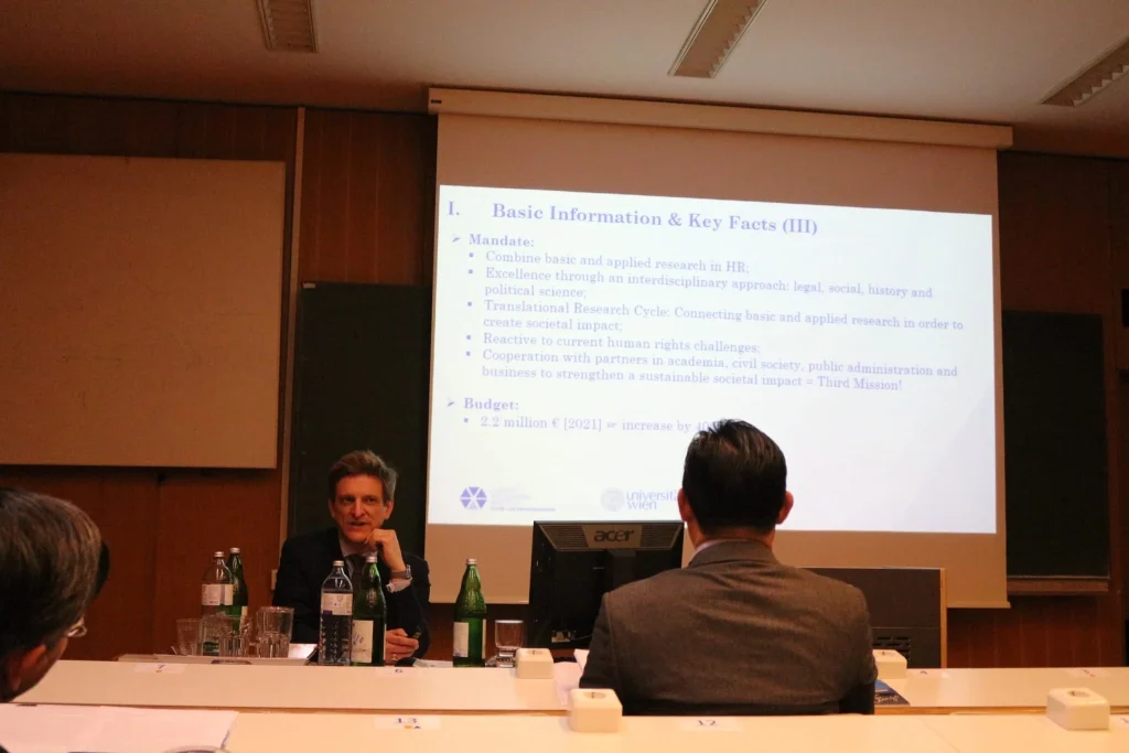 คณะนิติศาสตร์ ร่วมแลกเปลี่ยนมุมมอง​และทัศนะเกี่ยวกับสิทธิมนุษยชน