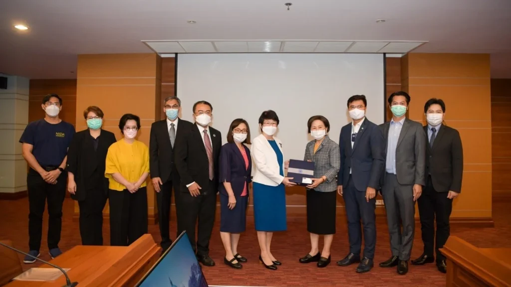 NIDA ประชุมหารือเรื่องแลกเปลี่ยนเรียนรู้กับ มหาวิทยาลัยธรรมศาสตร์