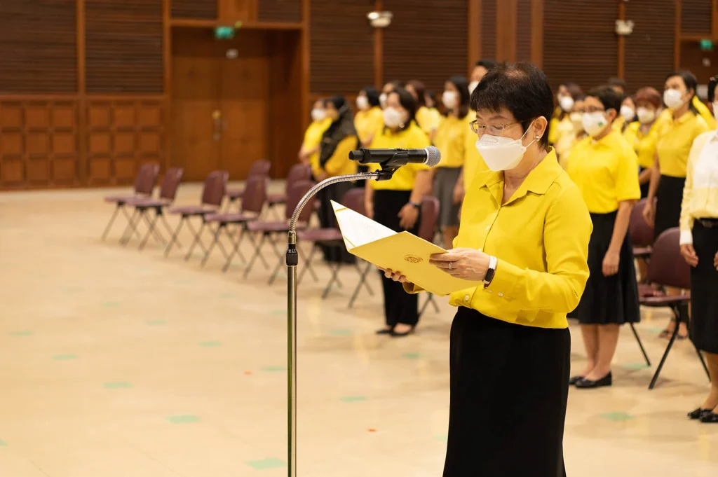 นิด้า จัดพิธีถวายสัตย์ฯ เนื่องในโอกาสวันเฉลิมพระชนมพรรษาพระบาทสมเด็จพระเจ้าอยู่หัว