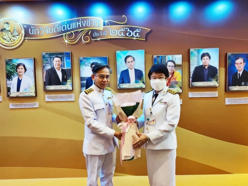 แสดงความยินดี “ศ.ดร.บรรเจิด สิงคะเนติ” เข้ารับพระราชทานเหรียญรางวัลนักวิจัยดีเด่นแห่งชาติ ปีงบประมาณ 2565