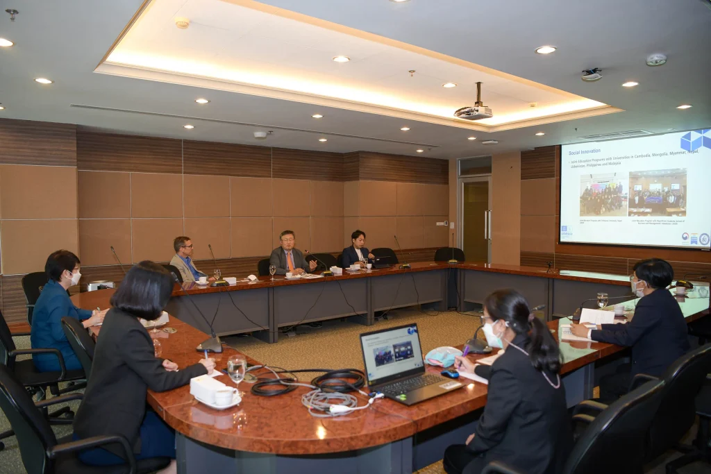 Handong Global University จากสาธารณรัฐเกาหลี เยือนสถาบัน