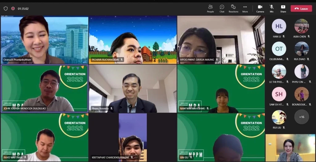 650902oia 07 เรียนรู้วัฒนธรรมไทยเบื้องต้นและการสื่อสารข้ามวัฒนธรรมสำหรับนักศึกษาต่างชาติ ภาคการศึกษาที่ 1/2565