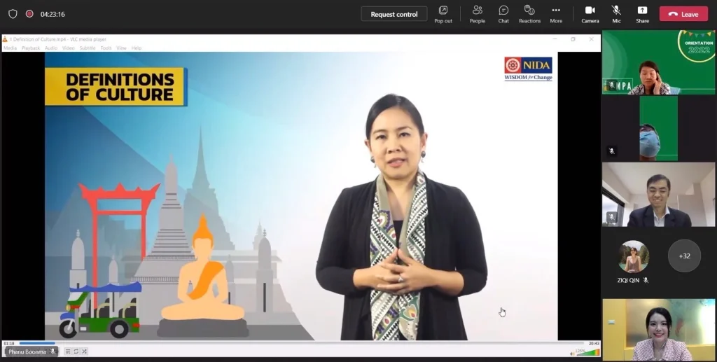 650902oia 10 เรียนรู้วัฒนธรรมไทยเบื้องต้นและการสื่อสารข้ามวัฒนธรรมสำหรับนักศึกษาต่างชาติ ภาคการศึกษาที่ 1/2565