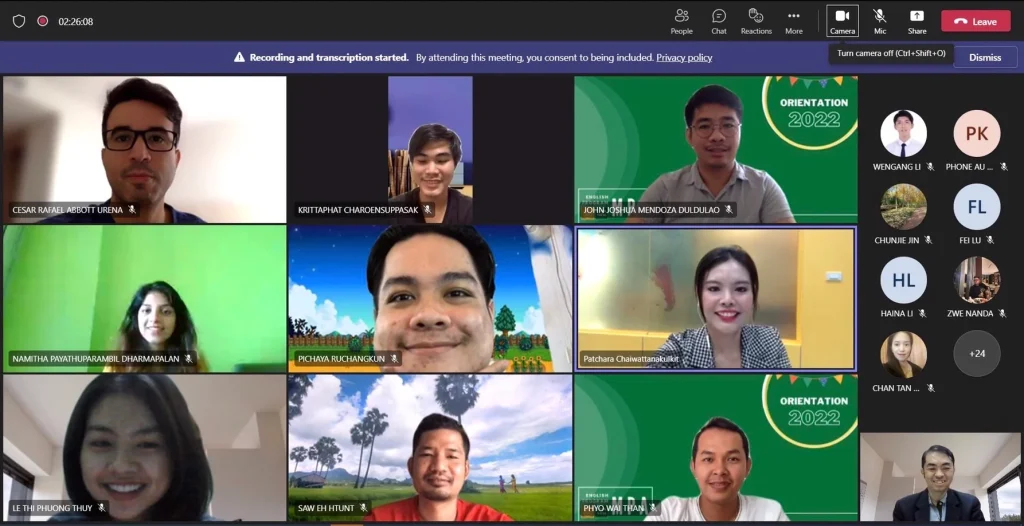 650902oia 11 เรียนรู้วัฒนธรรมไทยเบื้องต้นและการสื่อสารข้ามวัฒนธรรมสำหรับนักศึกษาต่างชาติ ภาคการศึกษาที่ 1/2565