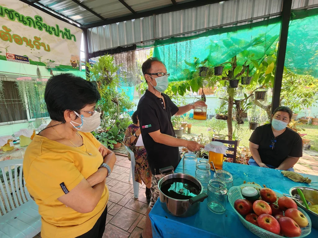 651031bcg 03 โครงการสร้างความตระหนักรู้ด้าน BCG แก่เยาวชนและสร้างเสริมอาชีพ ลงพื้นที่ชุมชนกรีนปาป้า