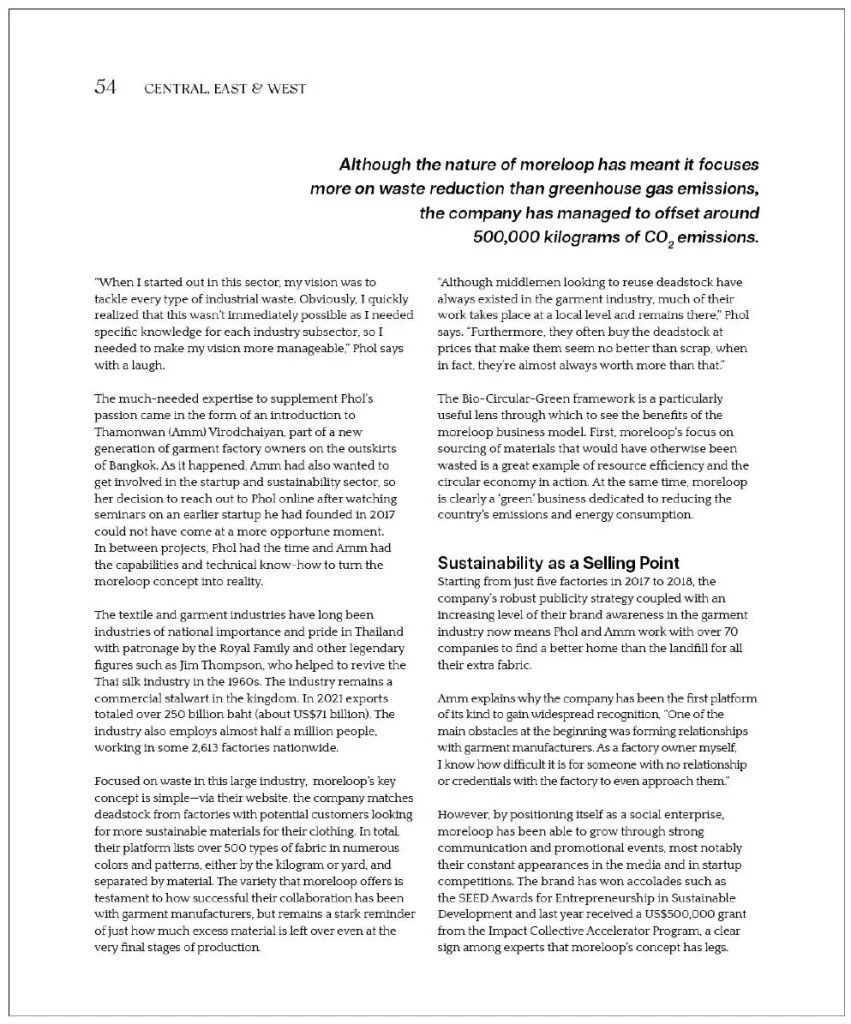 BCG พอเพียง” Series EP:2 มอร์ลูป moreloop Unraveling the Issue of Fashion Industry Waste