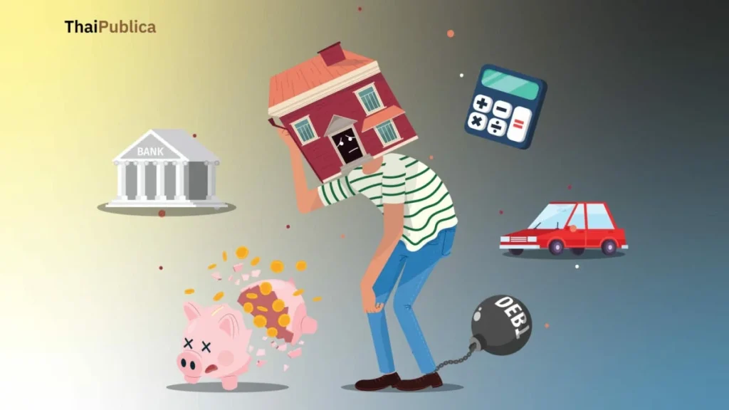 660307Thaipublica หนี้ครัวเรือน : ความเปราะบางทางเศรษฐกิจและสังคมสู่ความไม่ยั่งยืน