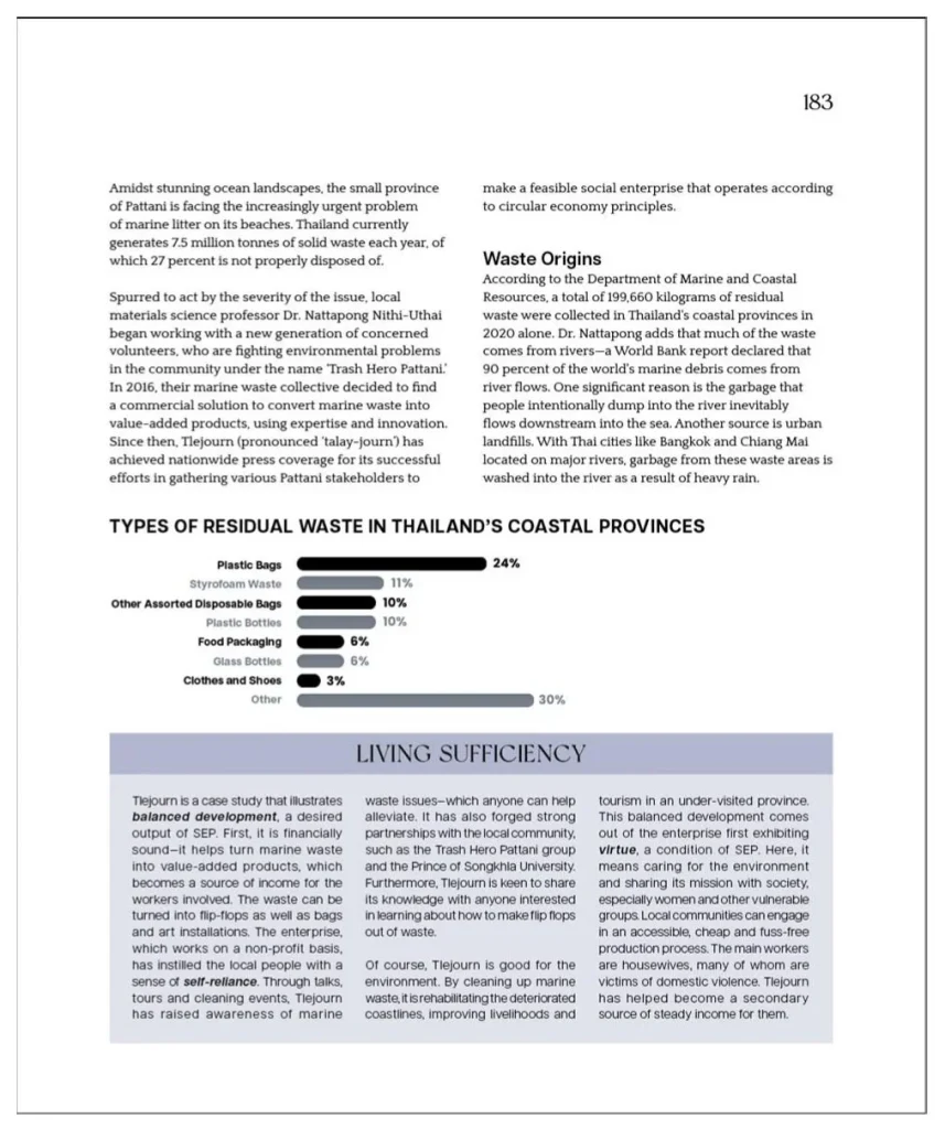 “BCG พอเพียง” Series EP:5 ทะเลจร – Sea Trash to Treasure อำเภอเมือง จังหวัดปัตตานี