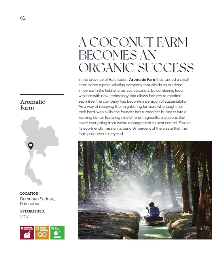 Coconut farm organic success “BCG พอเพียง” Series EP:9 อะโรแมติก ฟาร์ม A Coconut Farm Becomes An Organic Success อำเภอดำเนินสะดวก จังหวัดราชบุรี