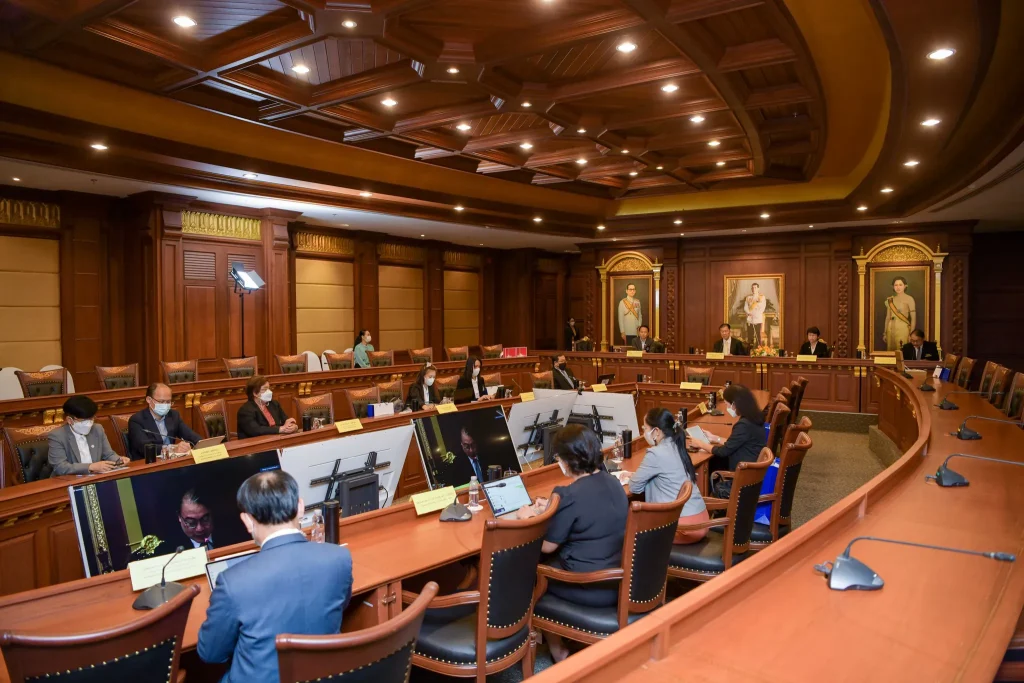 660421nida_05 ‘นิด้า’ จัดประชุม คณะผู้บริหารบัณฑิตศึกษามหาวิทยาลัยของรัฐ และมหาวิทยาลัยในกำกับของรัฐ (ทคบร.)