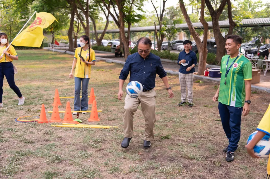 NIDA USR สร้างเสริมสุขภาพให้เยาวชนด้วยกีฬา “ฟุตบอล”