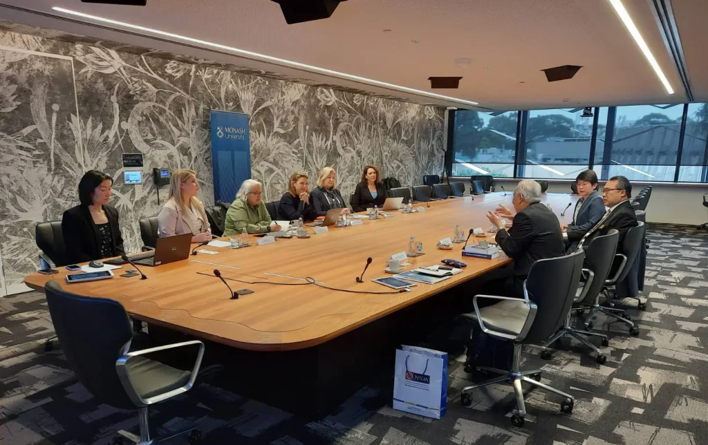 NIDA-เยือน-Monash-University-MU-3 NIDA เยือน Monash University (MU) เครือรัฐออสเตรเลีย