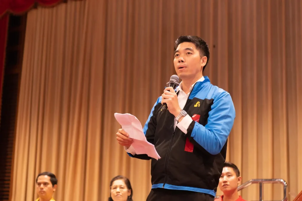 การแสดงวิสัยทัศน์ของผู้สมัคร-ส.ส.กทม-เขต14_25 นิด้าโพล ร่วมกับ คณะนิติศาสตร์ (นิด้า) จัดการแสดงวิสัยทัศน์ของผู้สมัคร ส.ส. กทม. เขต 14 (เขตบางกะปิ คลองเจ้าคุณสิงห์)