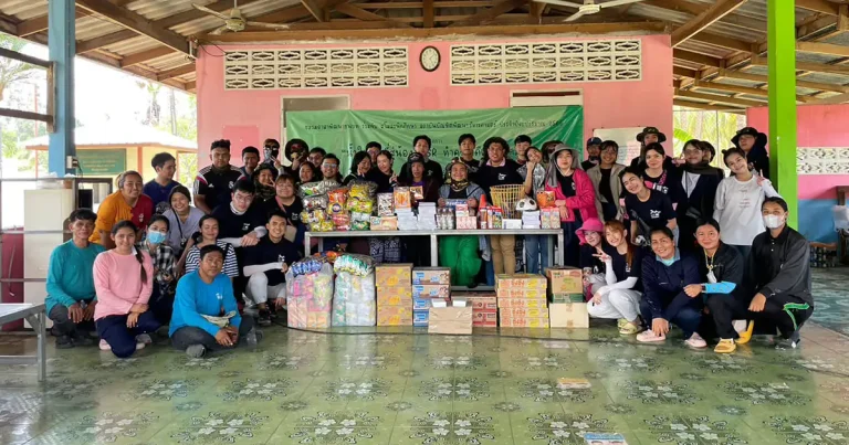 นิด้าลงพื้นที่จัดกิจกรรมเพื่อสังคม