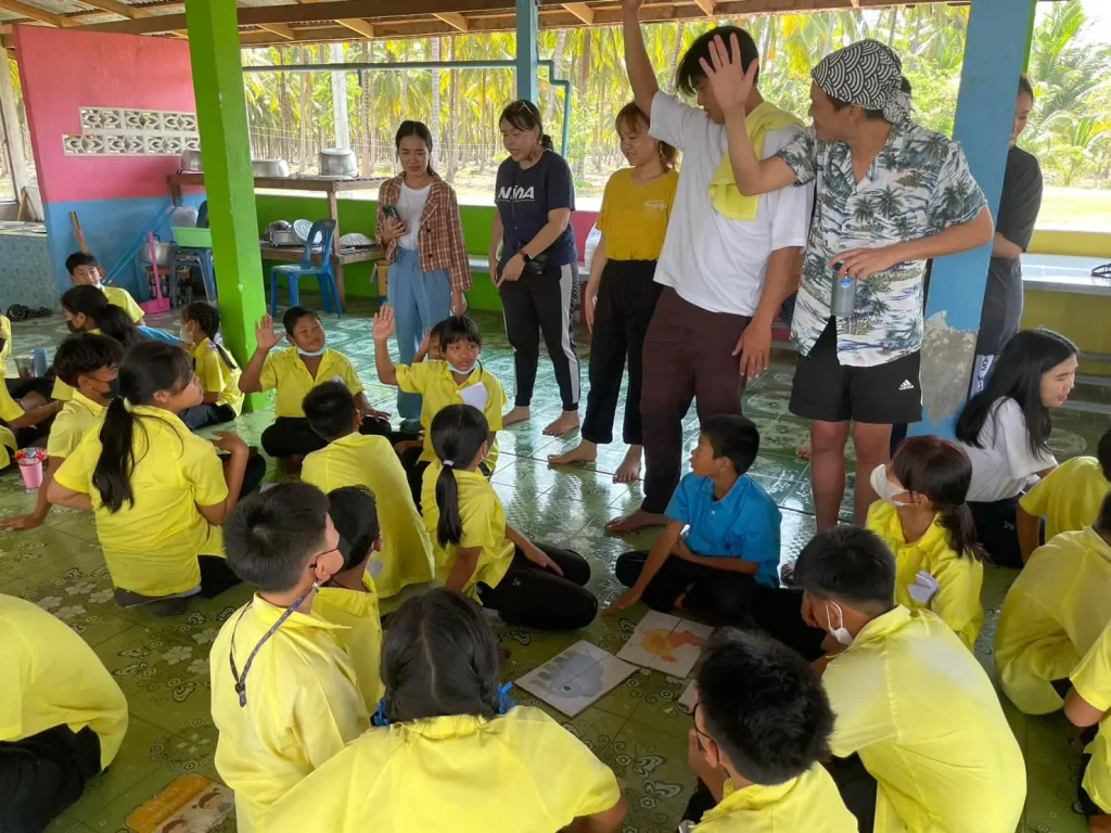 สโมสรนักศึกษา นิด้า นำทีมตัวแทนลงพื้นที่จัดกิจกรรมเพื่อสังคม