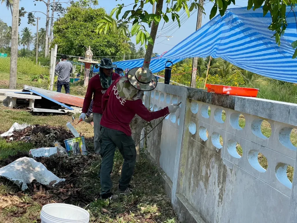 สโมสรนักศึกษา นิด้า นำทีมตัวแทนลงพื้นที่จัดกิจกรรมเพื่อสังคม