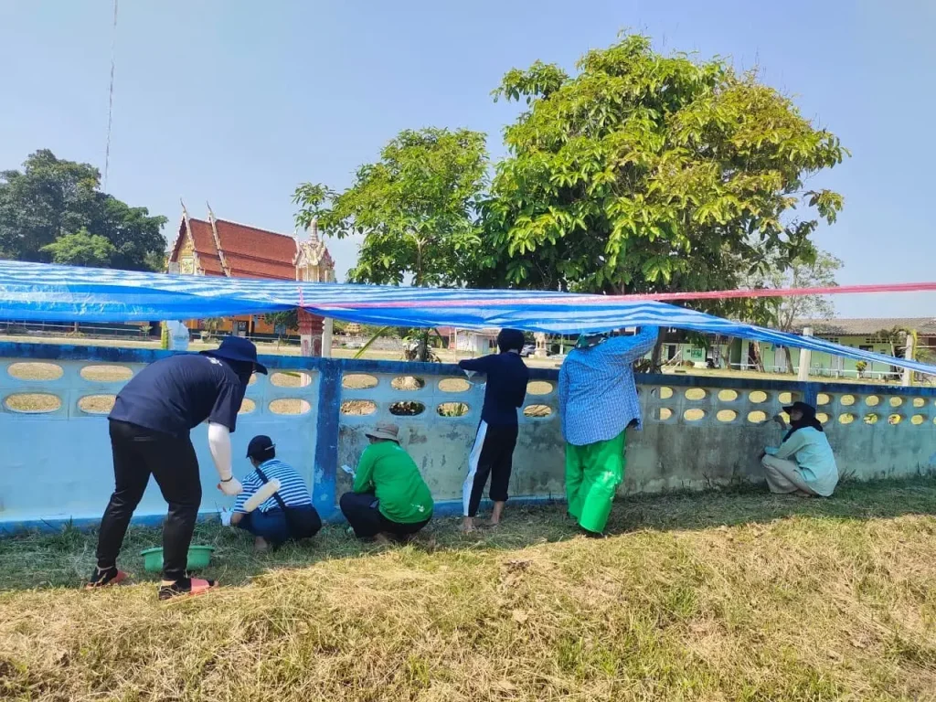 สโมสรนักศึกษา นิด้า นำทีมตัวแทนลงพื้นที่จัดกิจกรรมเพื่อสังคม