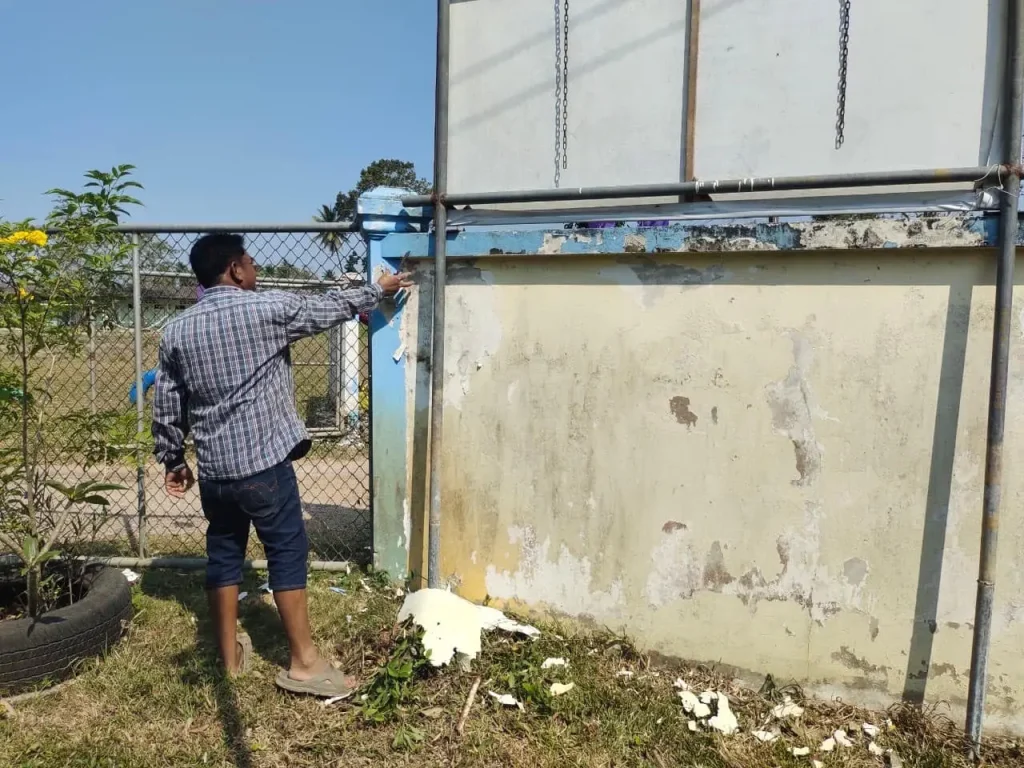 สโมสรนักศึกษา นิด้า นำทีมตัวแทนลงพื้นที่จัดกิจกรรมเพื่อสังคม