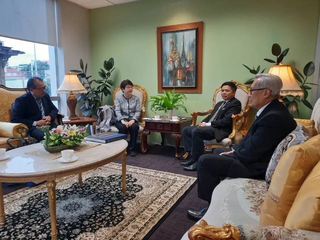 สถานเอกอัครราชทูต-ณ-กรุงเวลลิงตัน-นิวซีแลนด์1 NIDA เข้าเยี่ยมคารวะเอกอัครราชทูต ณ กรุงเวลลิงตัน นิวซีแลนด์