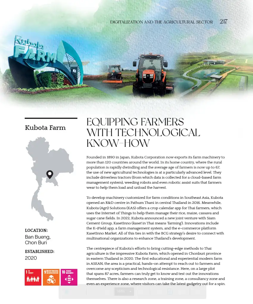 BCG-Series-EP19-06 BCG พอเพียง” Series EP:19 Digitalization and the Agricultural Sector: Kubota Farm อำเภอบ้านบึง จังหวัดชลบุรี