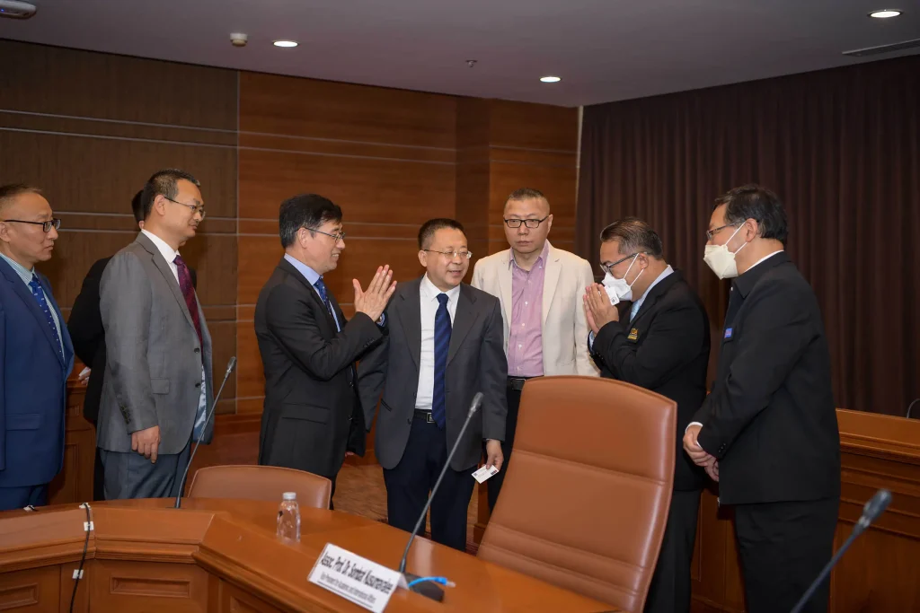 Chinese Academy of Social Sciences (CASS) เยือนสถาบัน