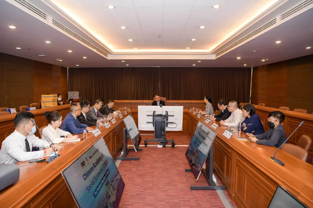 Chinese Academy of Social Sciences (CASS) เยือนสถาบัน