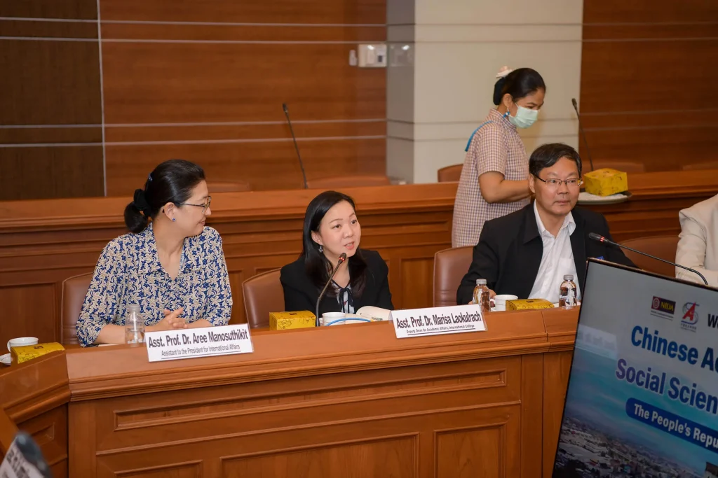 Chinese Academy of Social Sciences (CASS) เยือนสถาบัน