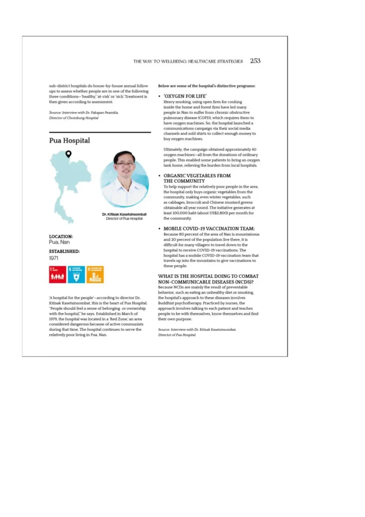 BCG พอเพียง Series EP:22 สถานพยาบาลชุมชนต้นแบบ: โรงพยาบาลสมเด็จพระยุพราช