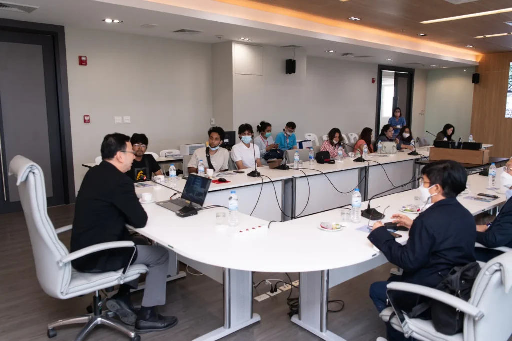 NIDA 9th International Summer Camp 2023: การศึกษาดูงานโรงพยาบาลบ้านแพ้ว และชุมชนเกาะเกิด