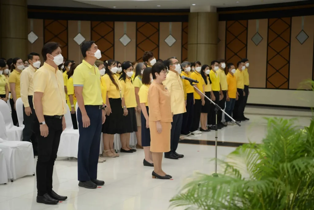 พิธีถวายสัตย์ปฏิญาณเพื่อเป็นข้าราชการที่ดีและพลังของแผ่นดิน06 ‘นิด้า’ จัดพิธีถวายสัตย์ปฏิญาณเพื่อเป็นข้าราชการที่ดีและพลังของแผ่นดิน