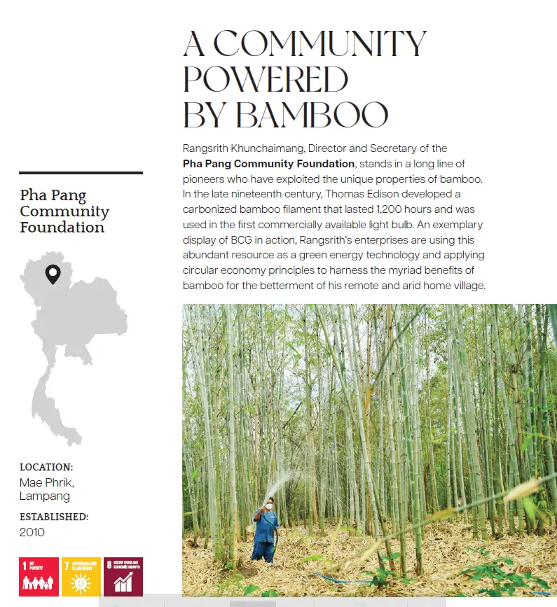 “BCG พอเพียง” Series EP:26 ผาปังโมเดล – A Community Powered by Bamboo อำเภอแม่พริก จังหวัดลำปาง