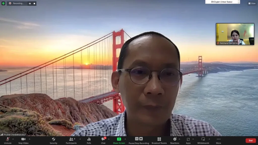 660907HSE3 NIDA ประชุมหารือความร่วมมือทางวิชาการกับ HSE University สหพันธรัฐรัสเซีย