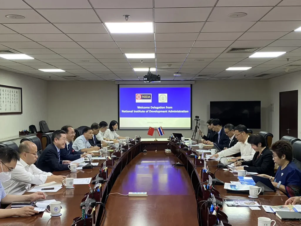 Beijing Normal University02 NIDA เยือน Beijing Normal University ณ กรุงปักกิ่ง สาธารณรัฐประชาชนจีน