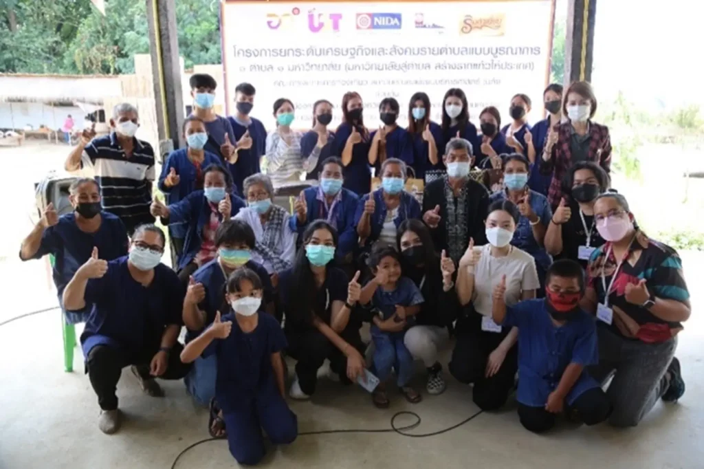 ปัญญาสู่ความสำเร็จของวิสาหกิจชุมชนบ้านท่าเยี่ยม ต.เขื่องคำ อ.เมือง จ.ยโสธร