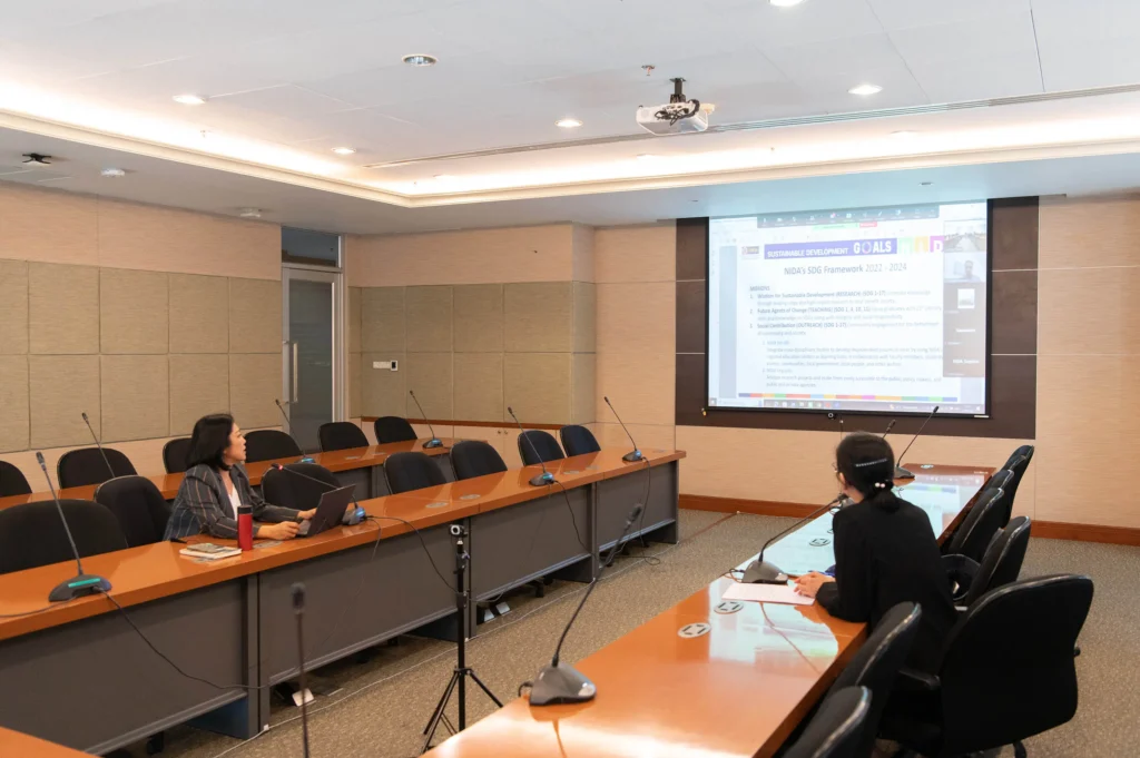 SDG Knowledge-Sharing Meeting with a Statistical Expert from ESCAP