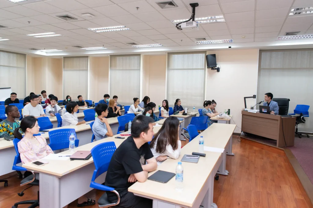 โครงการเรียนรู้วัฒนธรรมไทยเบื้องต้นและการสื่อสารข้ามวัฒนธรรมสำหรับนักศึกษาต่างชาติ ภาคการศึกษาที่ 1/2566