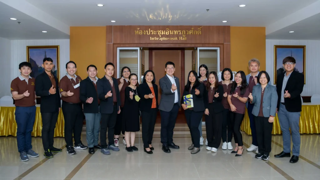 นิด้า ต้อนรับคณะศึกษาดูงานจากมหาวิทยาลัยเทคโนโลยีราชมงคลล้านนา