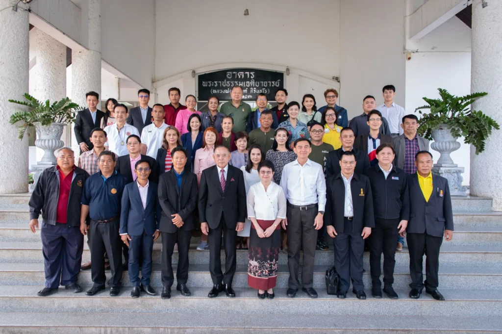 ‘นิด้า’ จัดพิธีทำบุญ และร่วมเป็นเกียรติในการรับมอบของบริจาคเพื่อใช้ประโยชน์ในการพัฒนา ‘ศูนย์การศึกษาสีคิ้ว’