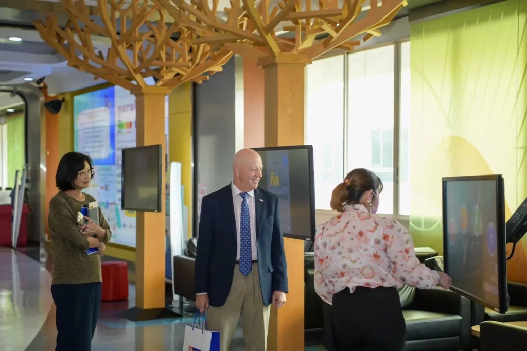 The University of Massachusetts Lowell (UMass Lowell) ประเทศสหรัฐอเมริกา เยือนสถาบัน