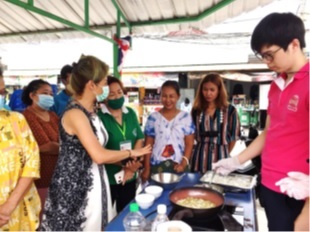 โครงการพัฒนาชุมชนกิตินิเวศน์ด้วยผลิตภัณฑ์เกล็ดปลาทอดกรอบปรุงรส