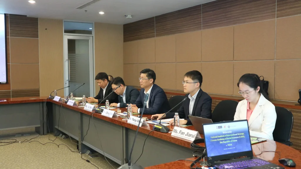 Chinese-Academy-of-Social-Sciences-เยือนสถาบัน01 ผู้แทนจาก Chinese Academy of Social Sciences สาธารณรัฐประชาชนจีน เยือนสถาบัน