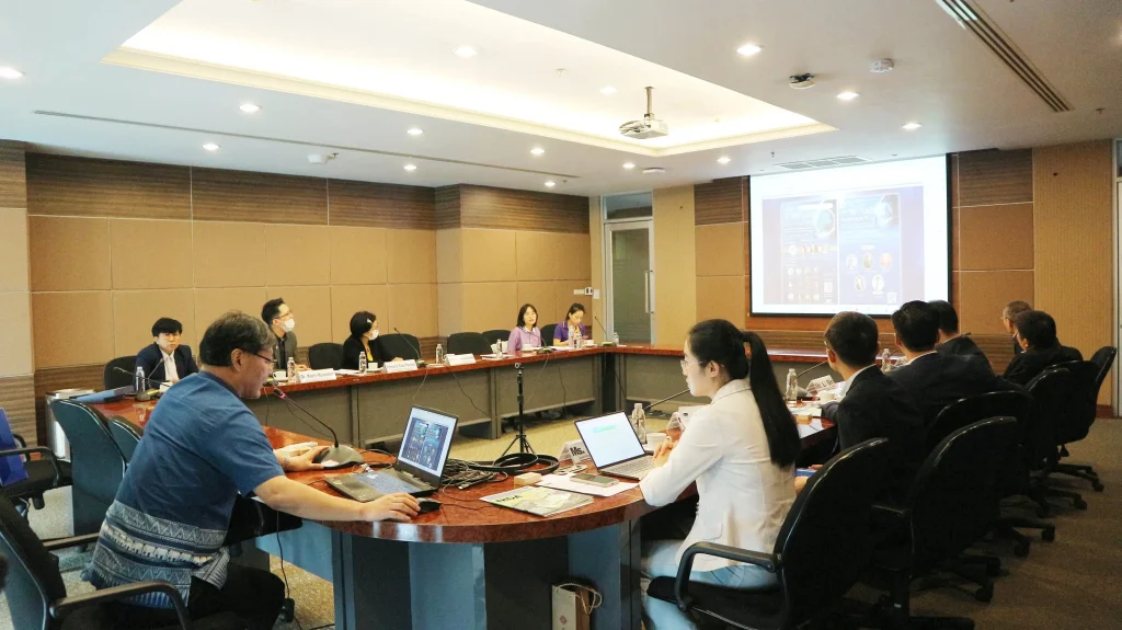 Chinese-Academy-of-Social-Sciences-เยือนสถาบัน02 ผู้แทนจาก Chinese Academy of Social Sciences สาธารณรัฐประชาชนจีน เยือนสถาบัน