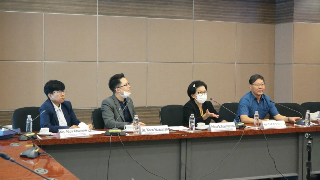 Chinese-Academy-of-Social-Sciences-เยือนสถาบัน03 ผู้แทนจาก Chinese Academy of Social Sciences สาธารณรัฐประชาชนจีน เยือนสถาบัน