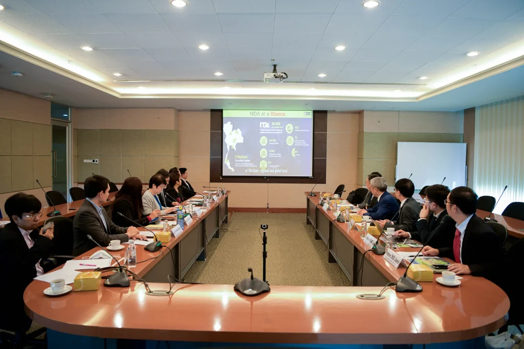 MOU-NIDA-CUC-01 พิธีลงนามบันทึกข้อตกลงความร่วมมือ (MOU) ระหว่าง NIDA และ Communication University of China (CUC)