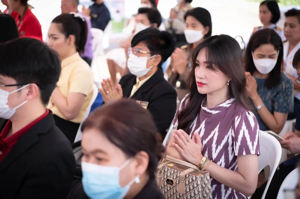 ‘นิด้า’ ร่วมพิธีบวงสรวงพระบรมราชานุสรณ์ ร.๖ เตรียมพร้อมการจัดงานวันกาชาด ๑๐๐ ปี ณ สวนลุมพินี