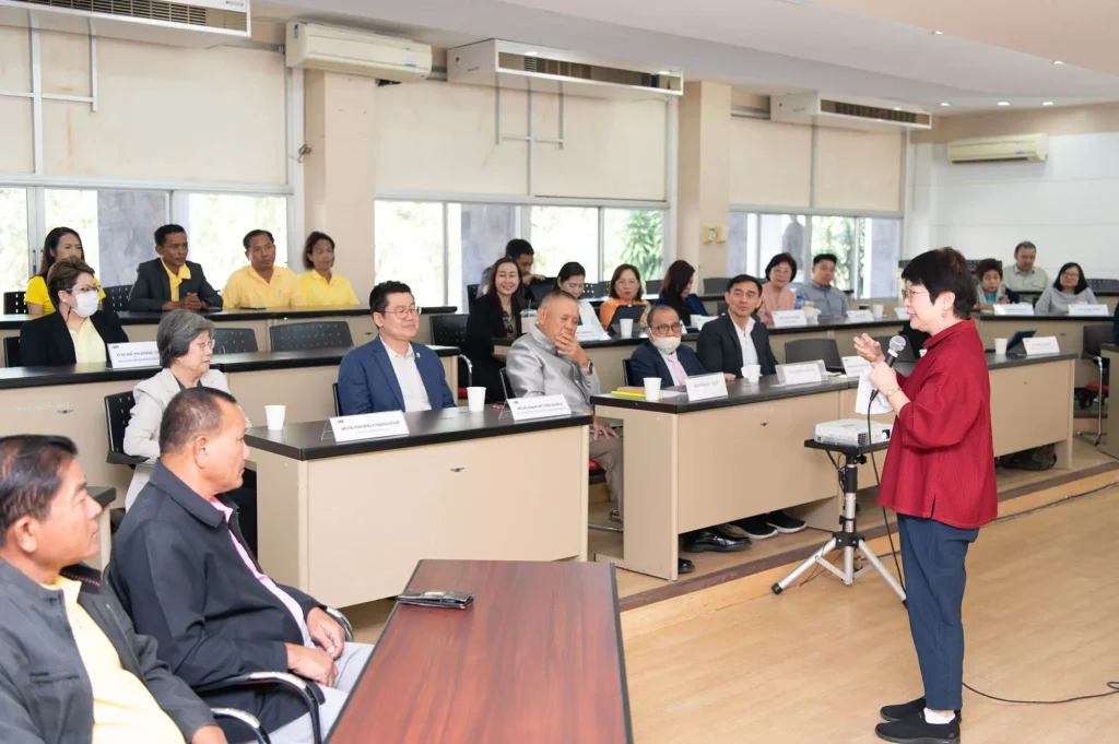 ‘นิด้า’ จัดกิจกรรมเพื่อสังคม ร่วมส่งมอบสิ่งของและเงินบริจาคในโครงการ ‘NIDA USR’ และโครงการ ‘ปันน้ำใจชาวนิด้า เพื่อพัฒนาชุมชนสีคิ้ว’ พร้อมเปิดตัว ‘โครงการระดมทุนเพื่อพัฒนานิด้าสีคิ้ว’ จ.นครราชสีมา